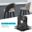 6inch Bar Stool Rotating Plate Replacement, 360  Rotating 2PCS 5