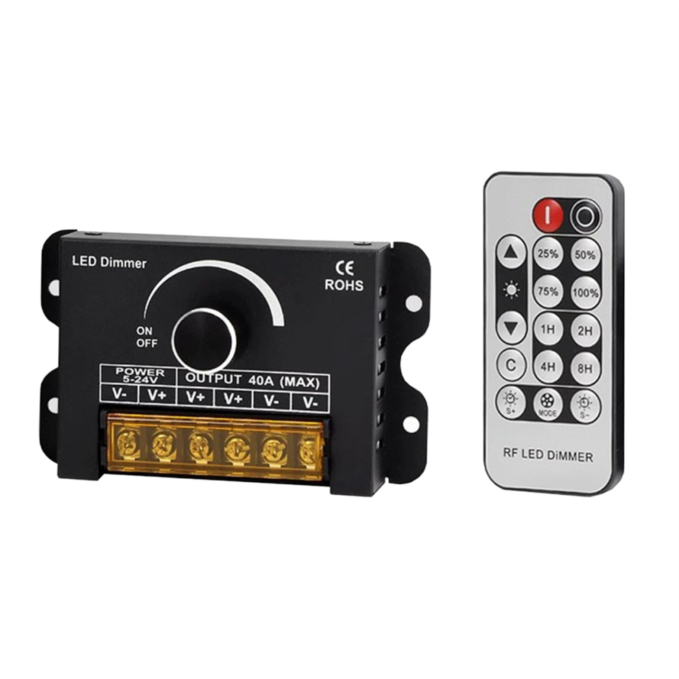 12V Led Dimmer Switch With Remote Control &Timer Function 4852046482045
