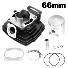 66mm Cylinder Top End Rebuild Kit 2A7-11311-00 for DT175 MX175