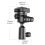 TH02 Ball Head with 360 Panning, Quick Release, 6