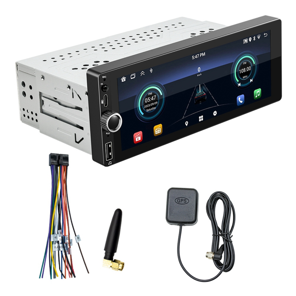 Car 6.86 Inch 1 Din Mp5 Player Bluetooth Portable Screen 2+32G 4852046484612
