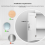 Tuya Bluetooth Smart Cabinet Drawer Lock with Bluetooth Gateway 3