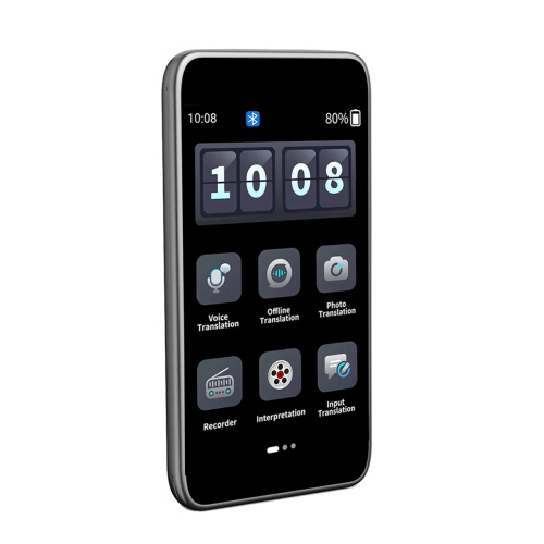 D5 Protable Languages Translation WiFi 142 Language AI Translator