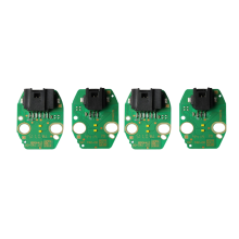 4 Stück 3PIN + 6PIN weiße Angel Eye LED-Platine für 1er F20