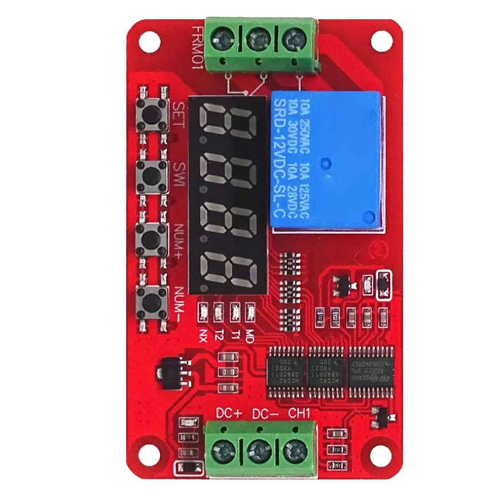 Dc 12V 1 Channel Relay Module Multifunction Relay Loop Delay Timer 4852046483240