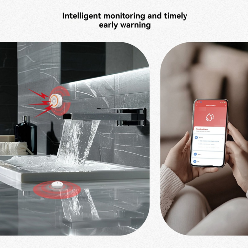 Tuya ZigBee Smart Water Sensor Water Tank Full Alarm 2