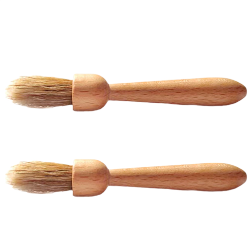 Cepillo para molinillo de café Cepillo de limpieza para cafetera Cepillo de madera de bambú A