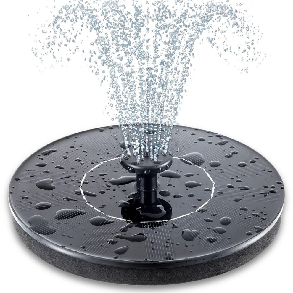 Solar Bird Bath Fountain Pump,Upgrade 3.5W Solar Fountain with Nozzle