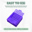 Haftnotiz-Schablone, kompatibel mit Post Notes, 7