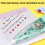 4PCS Cartoon Pattern Decorative Tape, DIY Lace Correction Tape 4