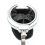 Motorcycle Rear Passenger Cup Holder Modified Parts for Silver 2