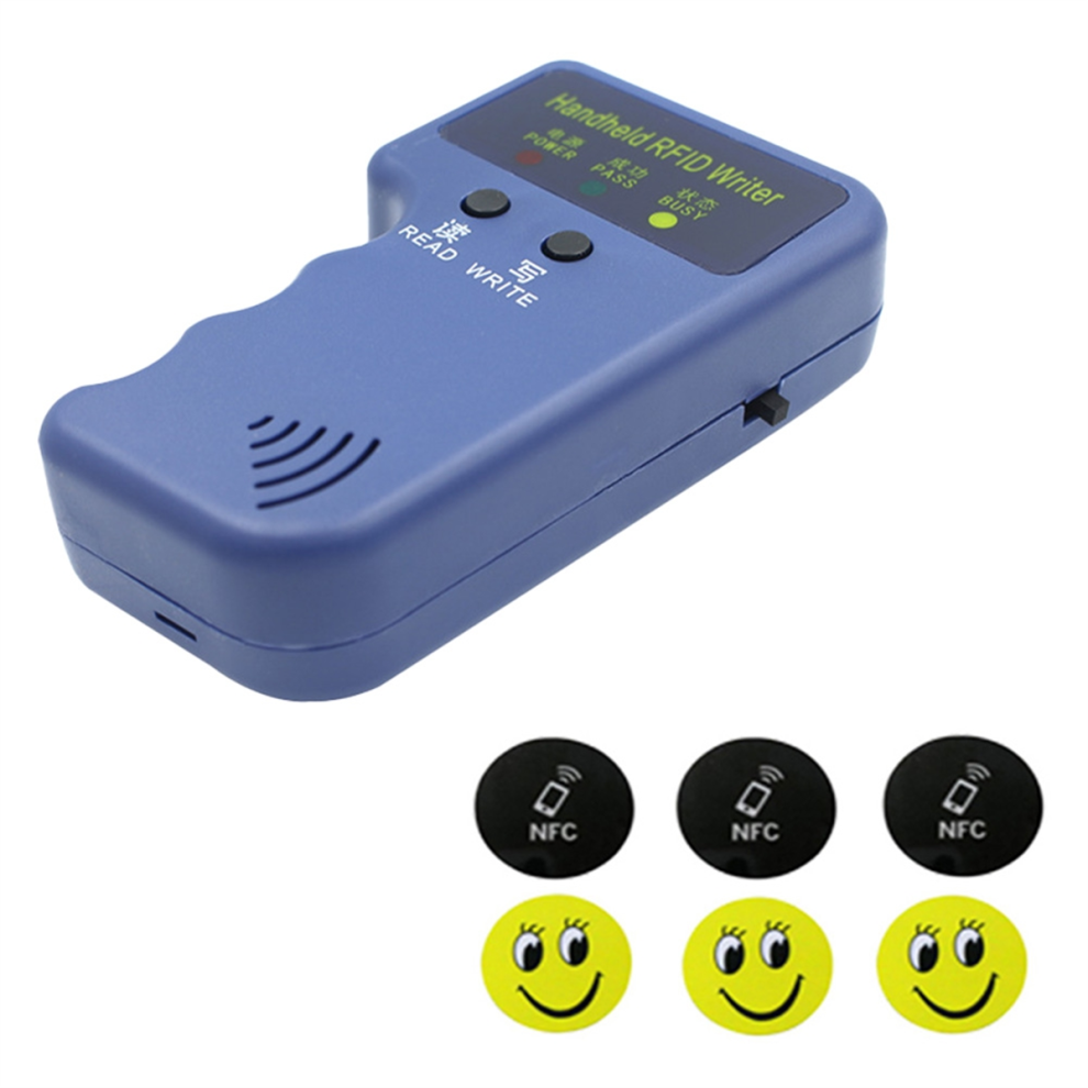 Handheld Rfid Chip Reader 125Khz For Em4100 Cards 4852046499760