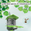Bird Feeder Camera 4MP 2K HD WiFi Solar Powered 4