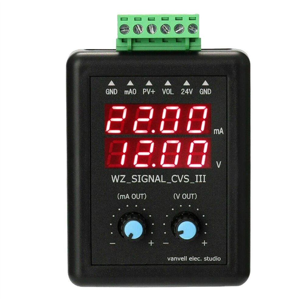 Adjustable 4-20Ma Signal Generator 24V Current Voltage Transmitter 4852046403453