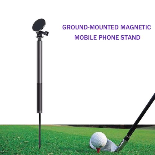 Golf Monopod Magnetic Selfie Stick with Spike Stake 2