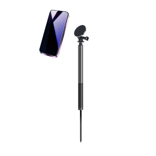 Golf Monopod Magnetic Selfie Stick with Spike Stake 1
