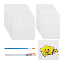 20 Pcs Magic Foam Texture Paper 3D Drawing Magic Canvas Sponge