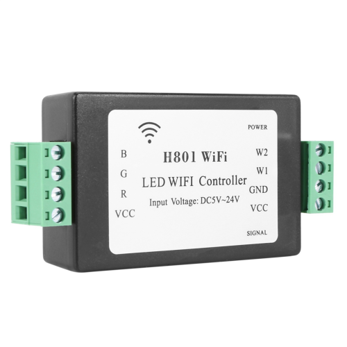 H801 RGBW LED WIFI Controller LED RGB Controller DC5-24V Eingang 1