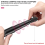 Golf Monopod Magnetic Selfie Stick with Spike Stake 6