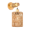 Rattan Rope Bedhead Wall Lamp Cylindrical Bedroom Light, B 1
