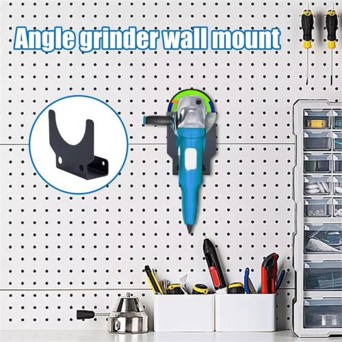 2PCS Angle Grinder Wall Mounts Multifunctional Grinder Tool Holder 2