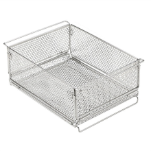 Edelstahl Camping Aufbewahrungskäfig Outdoor Tisch Brücke Tisch Tablett Aufbewahrungsbox