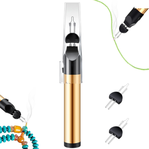 Beading Cords Burner with 2PCS Tips, Thread Burner, Cautery Pen 1
