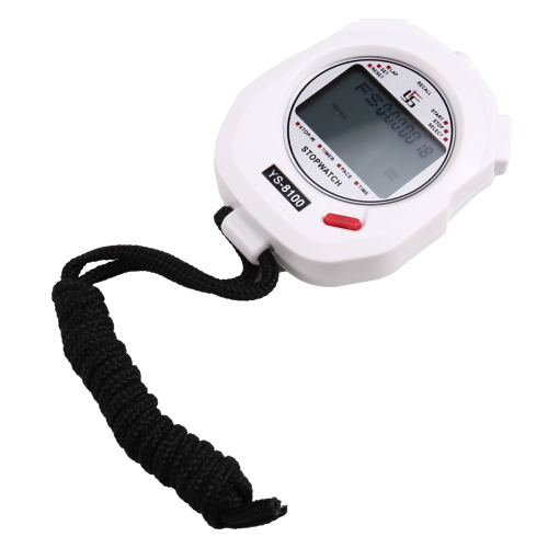 Timer Stopwatch Chronograph Training Digital Chronometers White 1