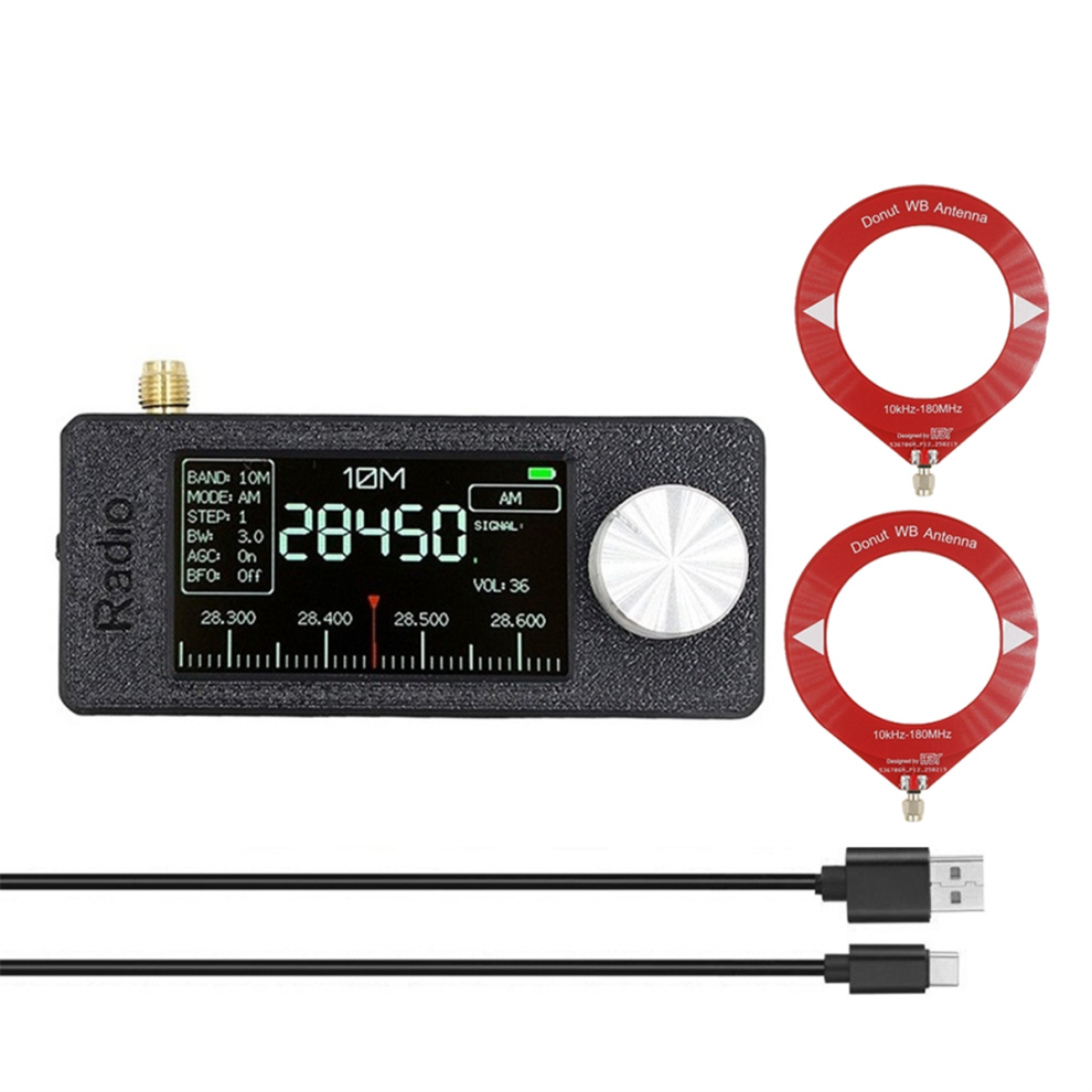 Si4732 Mini Radio Receiver 10Khz-180Mhz Portable Radio Receiver 4852046407673