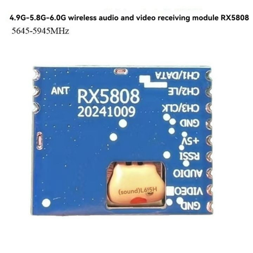 Μονάδα ασύρματου δέκτη ήχου/βίντεο RX5808 με λειτουργία ήχου SPI 2