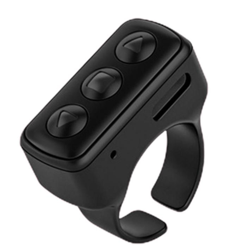Telecomando con scorrimento a dito Bluetooth Telecomando Nero
