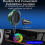 Bluetooth 5.3 FM Transmitter Car Adapter, PD30W & QC3.0 Wireless 6