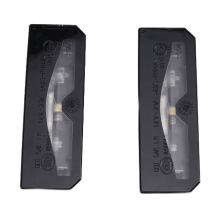 Lr025837 2 pezzi di luce targa posteriore per auto per Evoque