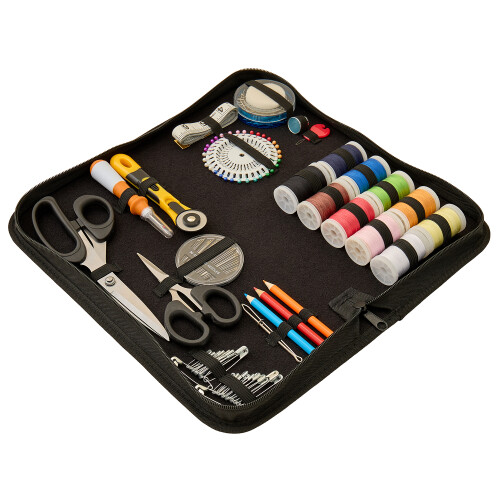 Trimits Sewing Kit Premium Zip Case: Medium: Blue 2