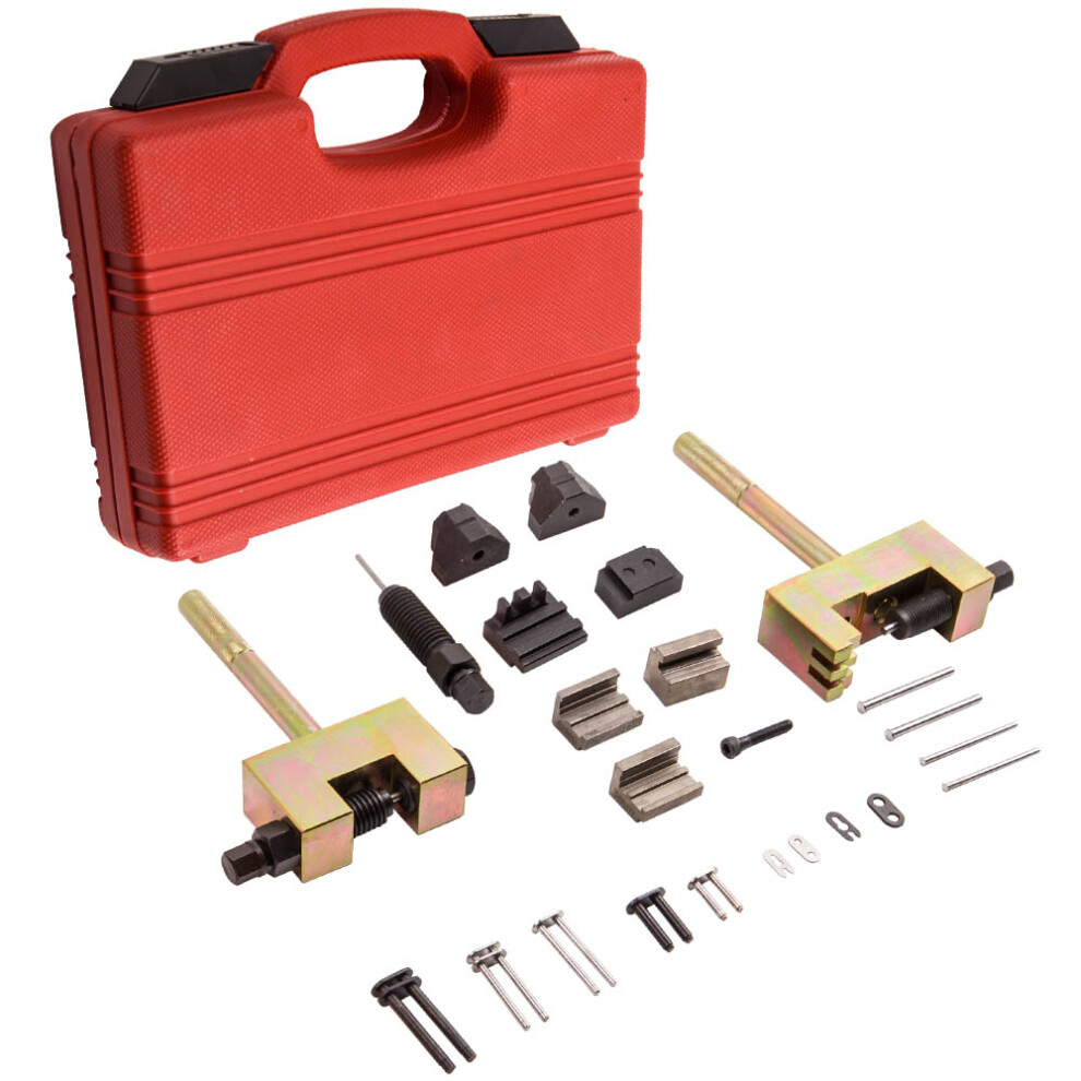 Camshaft Engine Timing Chain Riveting Tool Kit For Mercedes Benz M271 M272 M273 6941677582618