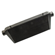 600 x 300 x 76mm 3 inch ALUMINIUM INTERCOOLER UNIVERSAL ALLOY UNIVERSAL BLACK