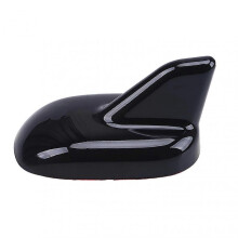 Antenna Cover Self-adhesive Exterior Decoration Streamlined Design Roof Antenna Shark Fin Cover Trim for Car