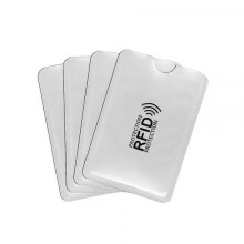 KINZON Lot de 10 - Etui de protection en aluminium pour carte de crdit Visa NFC RFID sans contact contre la fraude et le piratage
