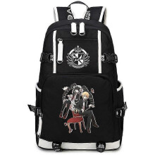 KINZON Anime Backpack Cosplay Men's Women's 7 K dandanron broken schoolbag