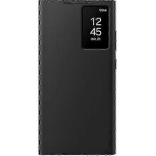 Galaxy S23 Ultra Black View Wallet Case with Card Slots & Stand Function
