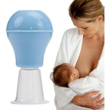 KINZON Inverted Nipple Corrector, Nipple Extractor for Inverted Nipples, Flat And Shy Nipple, Can Be Used for Breastfeeding Or Women, Softly Wear Day