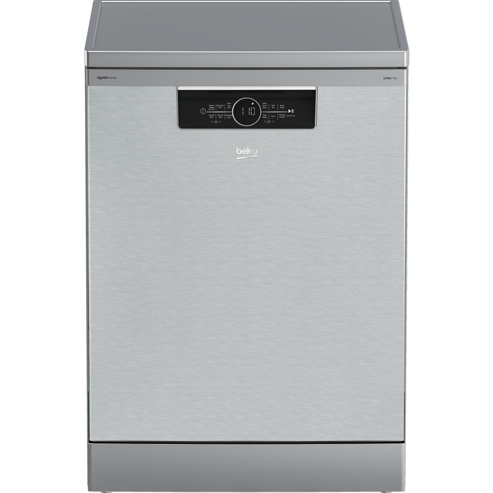Beko BDFN36560PFX Stainless Steel Full Size Dishwasher PowerIntense Energy A PDW - Image 3