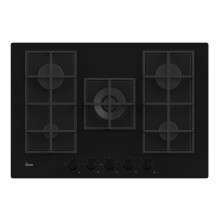 Hoover H-HOB 500 GAS HVG74WC5B Black Built-in 74.5 cm 5 zone(s)