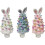 Easter Christmas Tree Night Light 6.3inch Easter Bunny Ears Plugin Christmas Tree with Li easter decor 4
