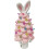Easter Christmas Tree Night Light 6.3inch Easter Bunny Ears Plugin Christmas Tree with Li easter decor 1