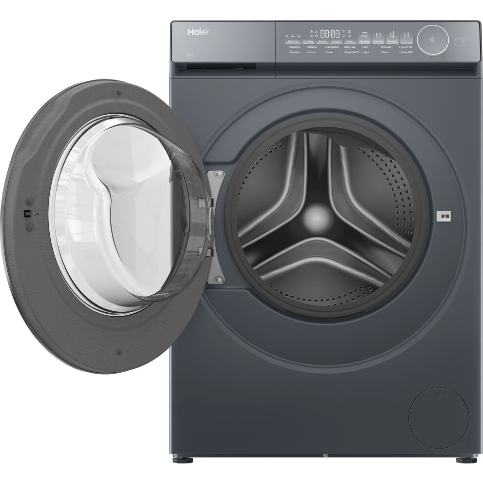 Photos - Washing Machine Haier HW120-B14367GUUK X Series 7 12kg WiFi  â Graphite 