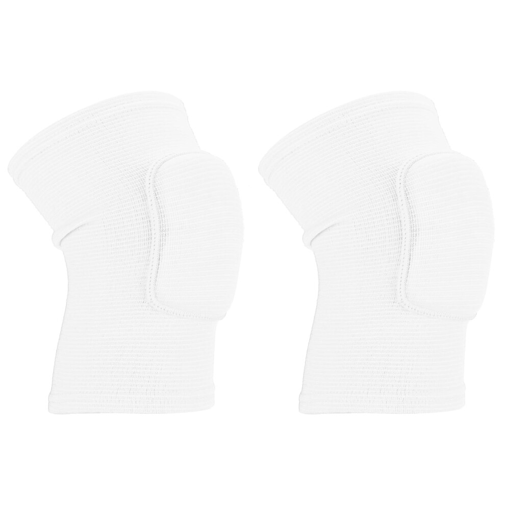 L Size Knee Pads for Volleyball, Ski, and Dance, 2 Pack, Breathable Foam Support for Men and Women, White-image-OPC-PJZXDZR-NEW