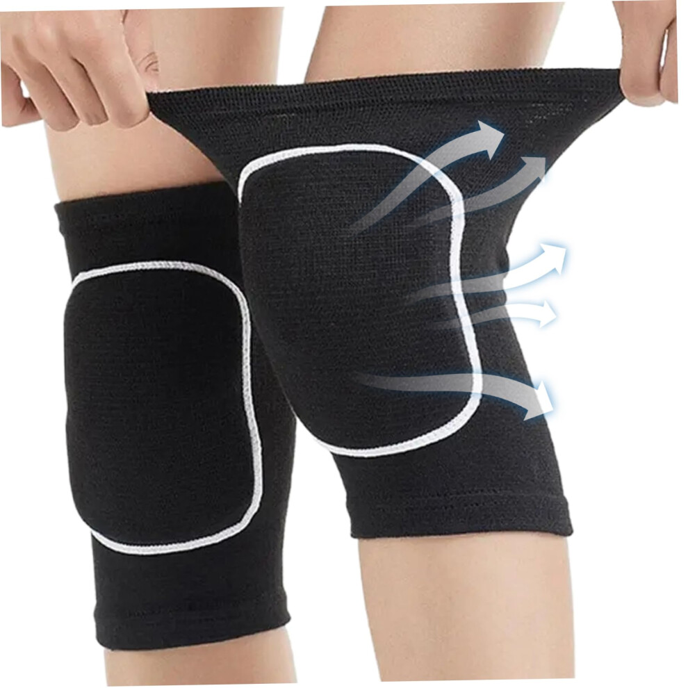 Knee Pads Anticollision Knee Brace with Thick Foam Breathable Volleyball Knee Sleeves for Kids Teenagers Size S-image-OPC-PJZXFJM-NEW