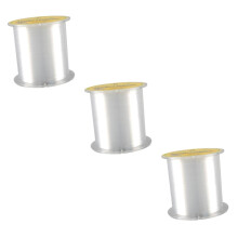 Invisible Nylon Fishing Line 3-Piece Set, High Strength Transparent Sub-Line, Abrasion Resistant for Freshwater and Saltwater Fishing