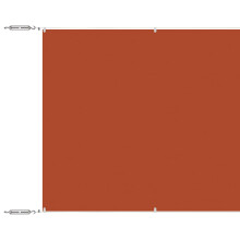 vidaXL Senkrechtmarkise Terrakotta 100x800 cm Oxford-Gewebe
